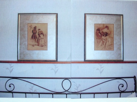 Копии Лотрека графика уголь, сангина 30х40 см 2007 г