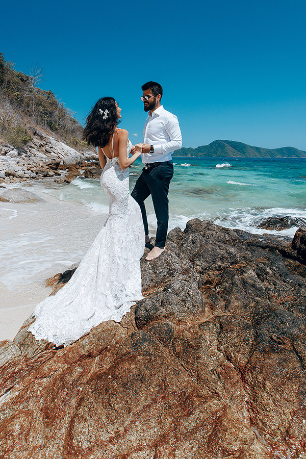 Wedding ceremony for a couple from Turkey in Phuket. Photographer in Phuket. Photographer Thailand
