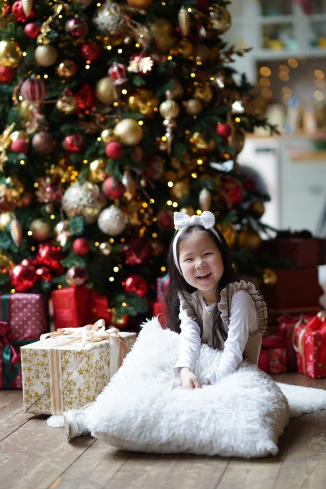 Новогодние съёмки. Семейный и детский фотограф в Москве
