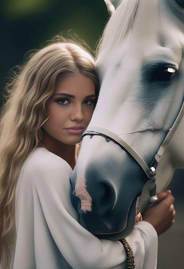 Девушка и лошадь. Фотограф в Екатеринбурге Юлия Ташлыцкая