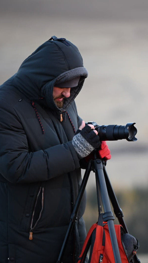 Алтай 2021. Человек с фотокамерой