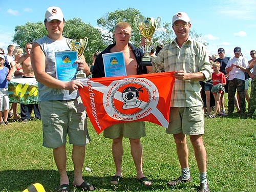 Команда клуба. Дайвинг-клуб «Капитан Морган», Беларусь