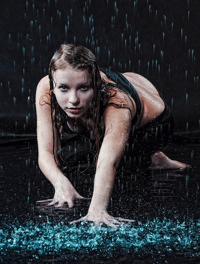 Съемка в аква-студии. Ваш фотограф в Москве