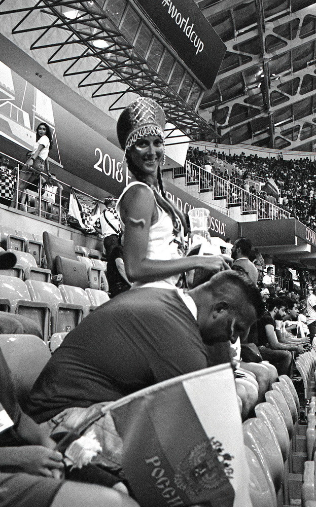 Чемпионат мира по футболу 2018. Сочи, ¼ финала Россия-Хорватия. Elena Nikitina. Photo Artist. Film photography. Prints