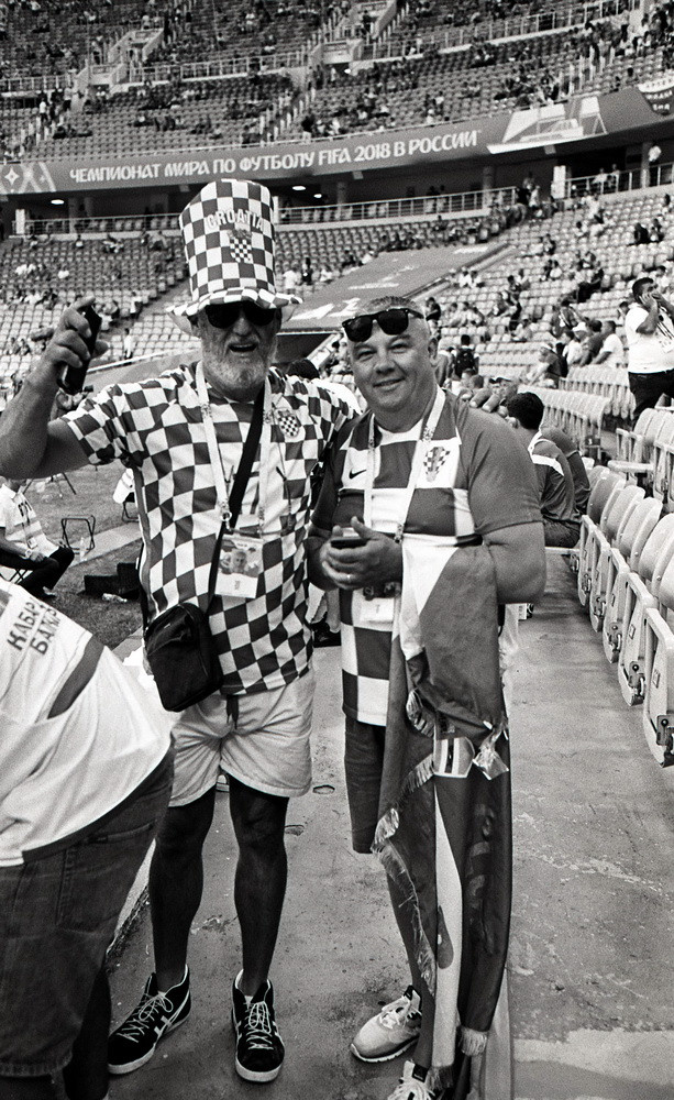 Чемпионат мира по футболу 2018. Сочи, ¼ финала Россия-Хорватия. Elena Nikitina. Photo Artist. Film photography. Prints