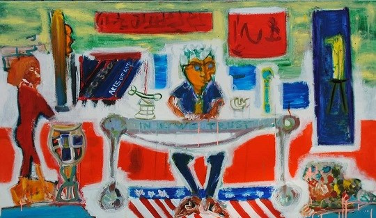 Everyday life of a gallery owner