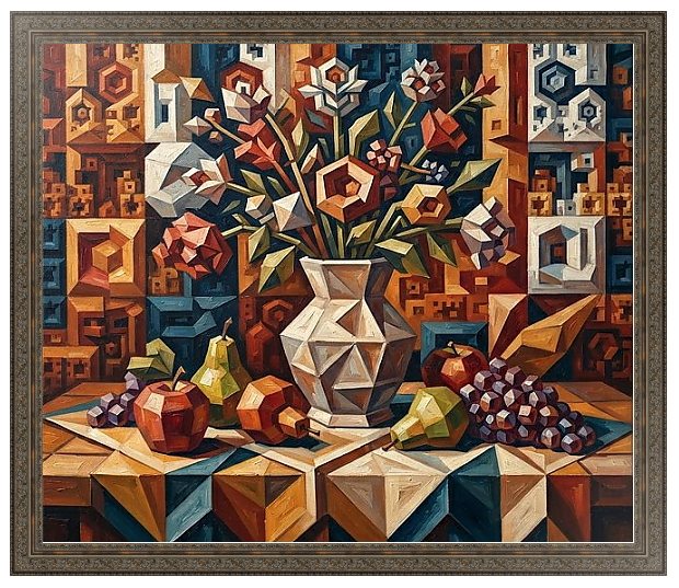 Фракталокубизм. Натюрморт. Цена: 155000&nbsp;р.