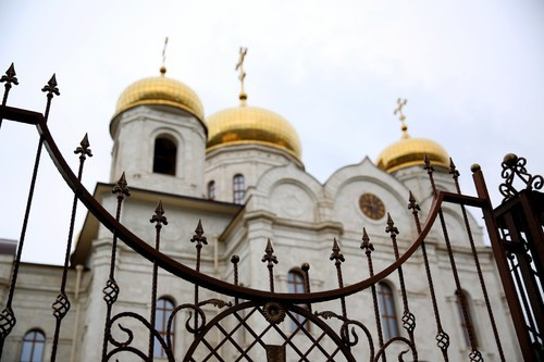 Спасский Кафедральный собор Христа Спасителя г. Пятигорск. Свадебный и семейный фотограф из Ессентуков Выприцкий Роман