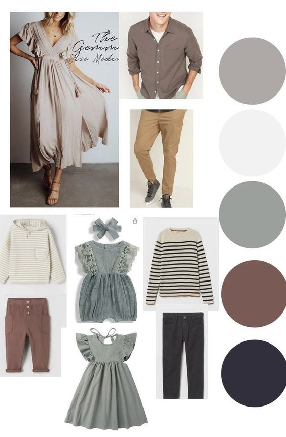 Одежда для семейной съёмки. Фотограф Белград (Сербия) Александра Дрейт