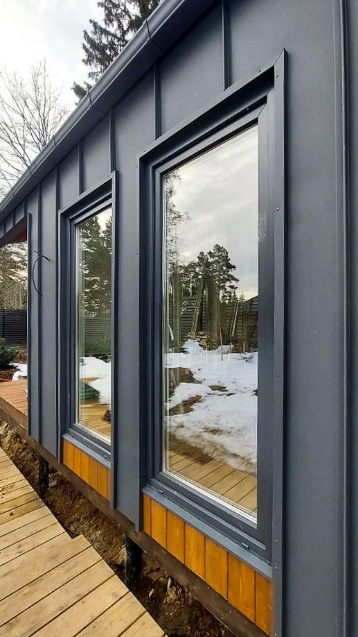 Каркасный дом (Подольск). Строительство каркасных домов в Москве и МО