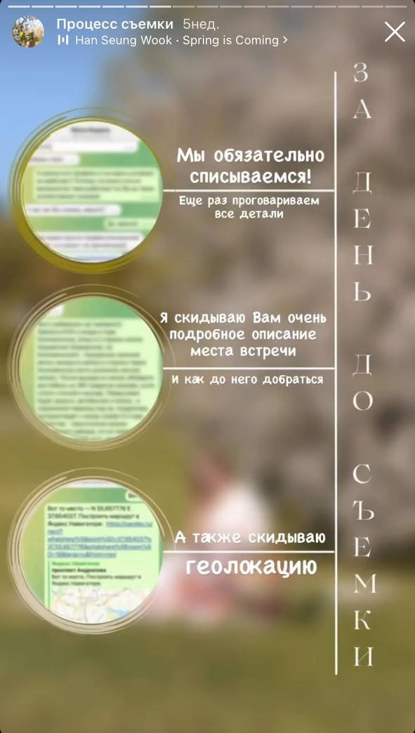 История одной съемки. Женский и семейный фотограф в Москве Наташа Чаша