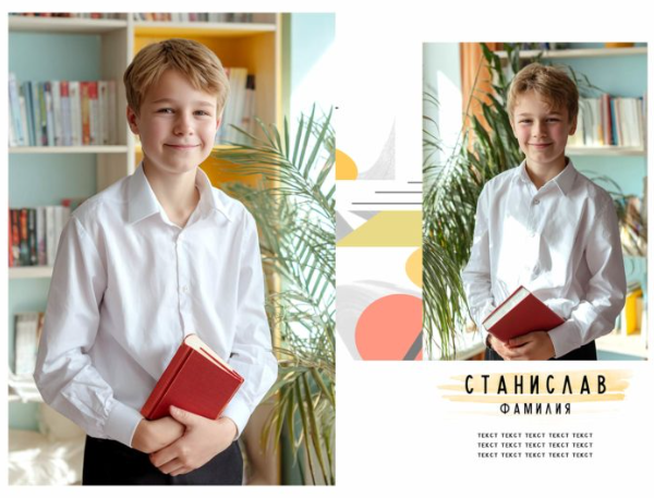Дизайны для начальной школы. Фотосессия в Петергофе — фотограф Юлия Корчак
