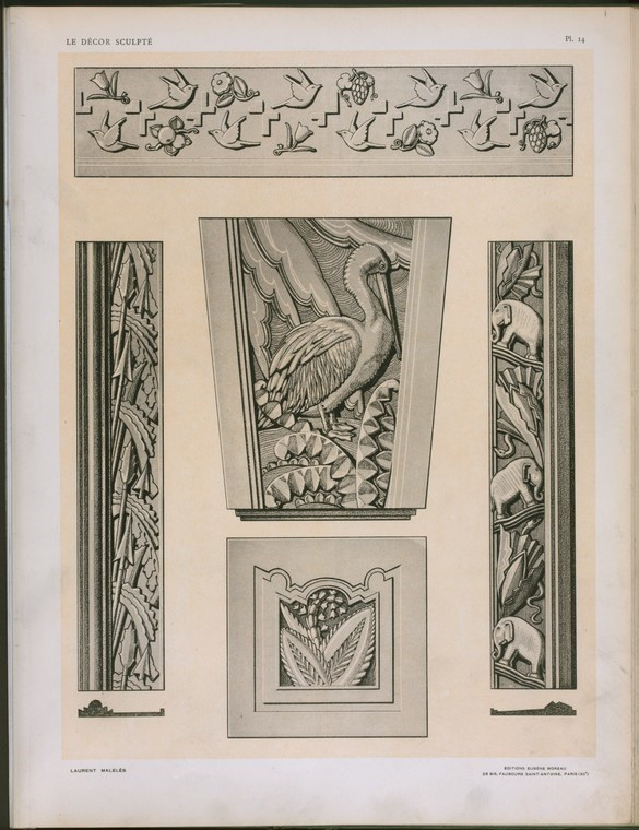 Le décor sculpté moderne. Художественная мастерская