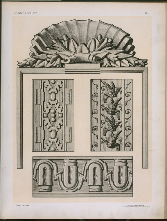 Le décor sculpté moderne. Художественная мастерская