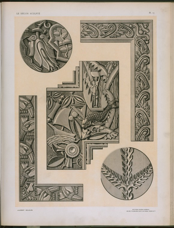 Le décor sculpté moderne. Художественная мастерская