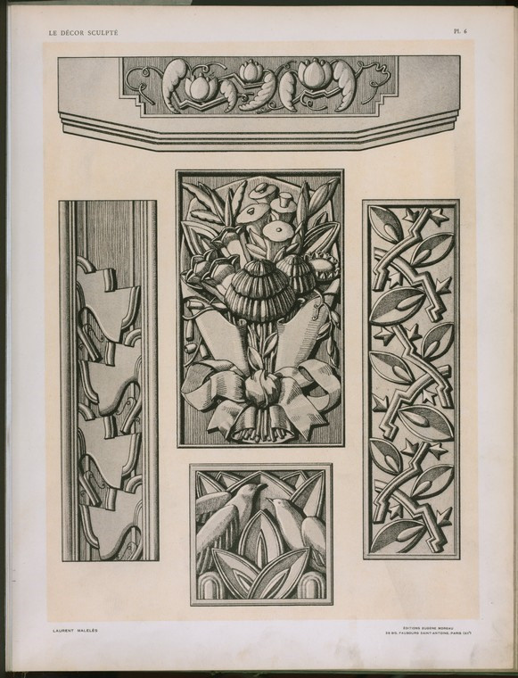 Le décor sculpté moderne. Художественная мастерская