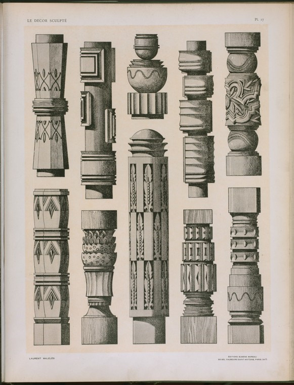 Le décor sculpté moderne. Художественная мастерская