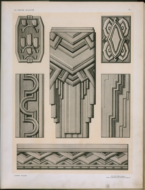 Le décor sculpté moderne. Художественная мастерская