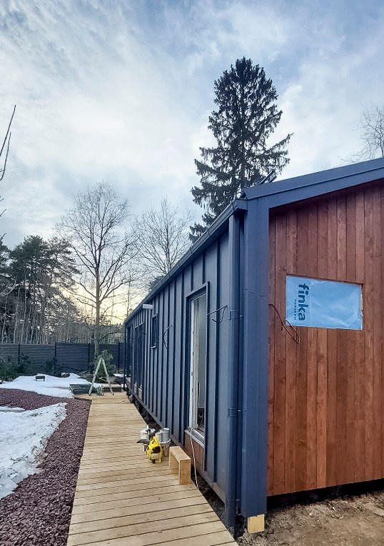 Каркасный дом (Подольск). Строительство каркасных домов в Москве и МО