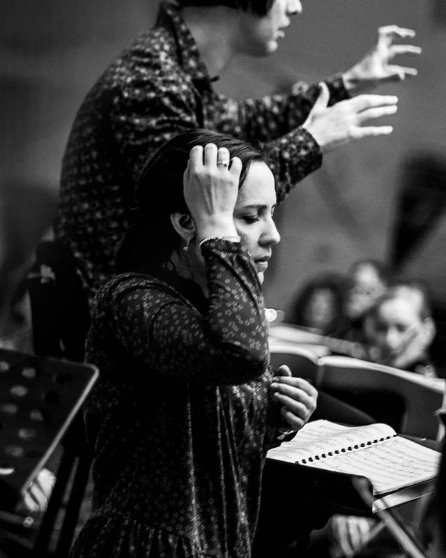 Надежда Павлова. Надежда Павлова. MusicAeterna. Репетиция. Фото Гюнай Мусаева