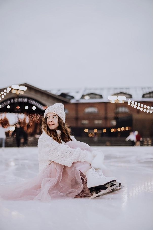 На коньках. Семейный и свадебный фотограф в Минске Юлия Грин