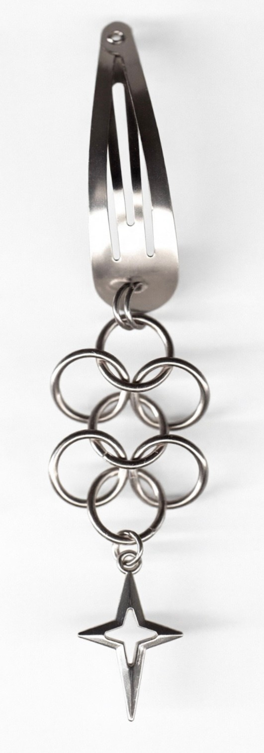 Заколки из кольчуги. Украшения из кольчуги в Москве Соня Спросонья