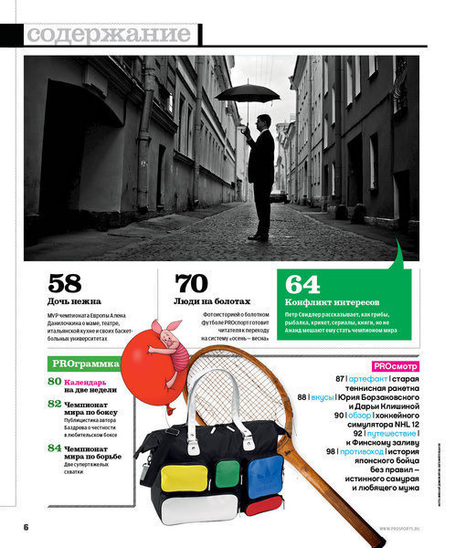 Tearsheets. Misha Domozhilov photographer