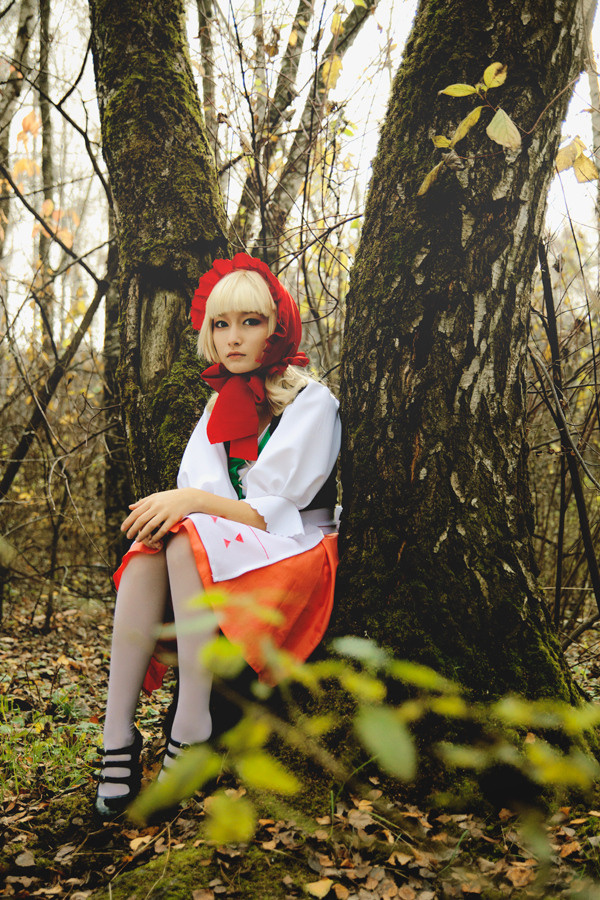 Red Riding Hood. Постановочная съемка в Москве