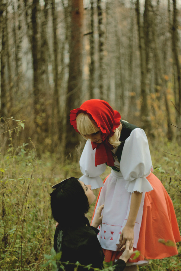 Red Riding Hood. Постановочная съемка в Москве