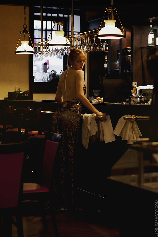 Trattoria: Valentina. Постановочная съемка в Москве