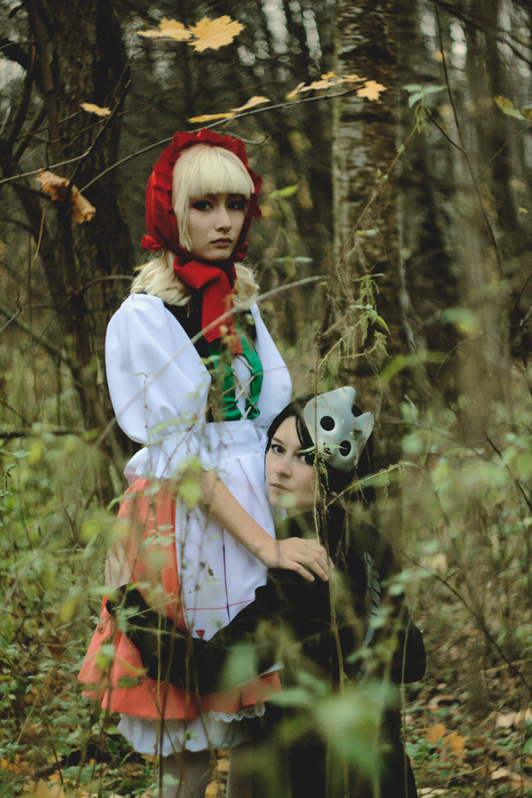 Red Riding Hood. Постановочная съемка в Москве