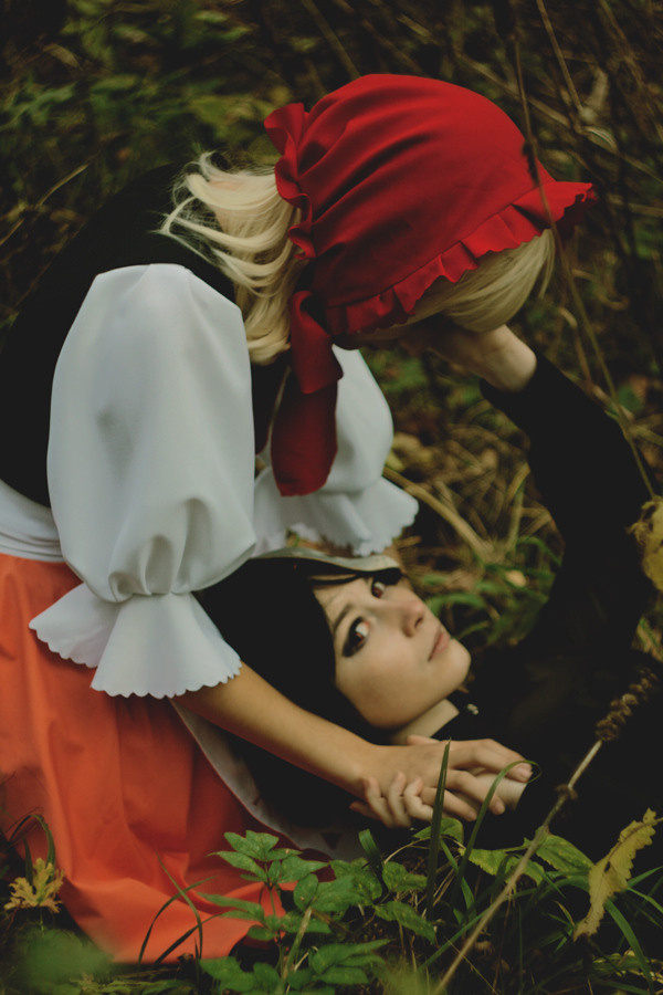 Red Riding Hood. Постановочная съемка в Москве