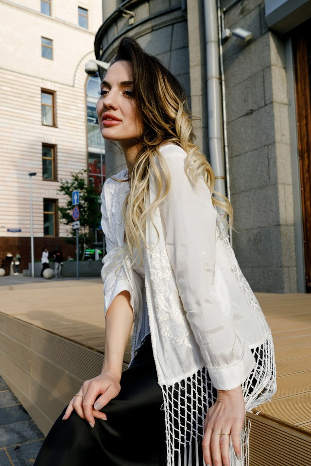 Прогулка мамы с дочками. Фотограф Москва