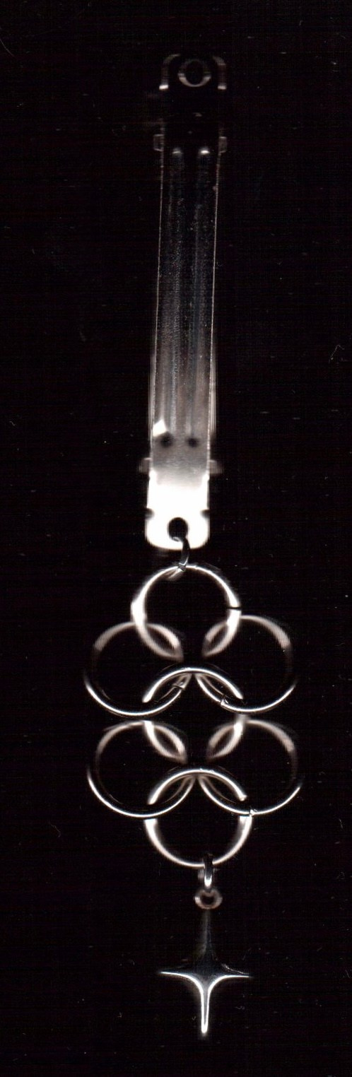 Заколки из кольчуги. Украшения из кольчуги в Москве Соня Спросонья