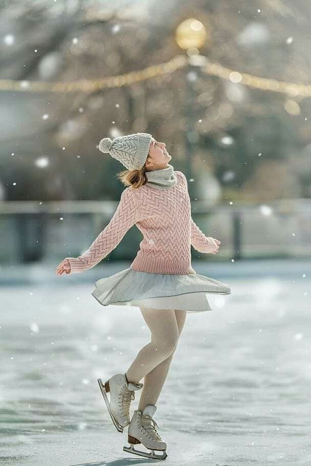 На коньках. Семейный и свадебный фотограф в Минске Юлия Грин