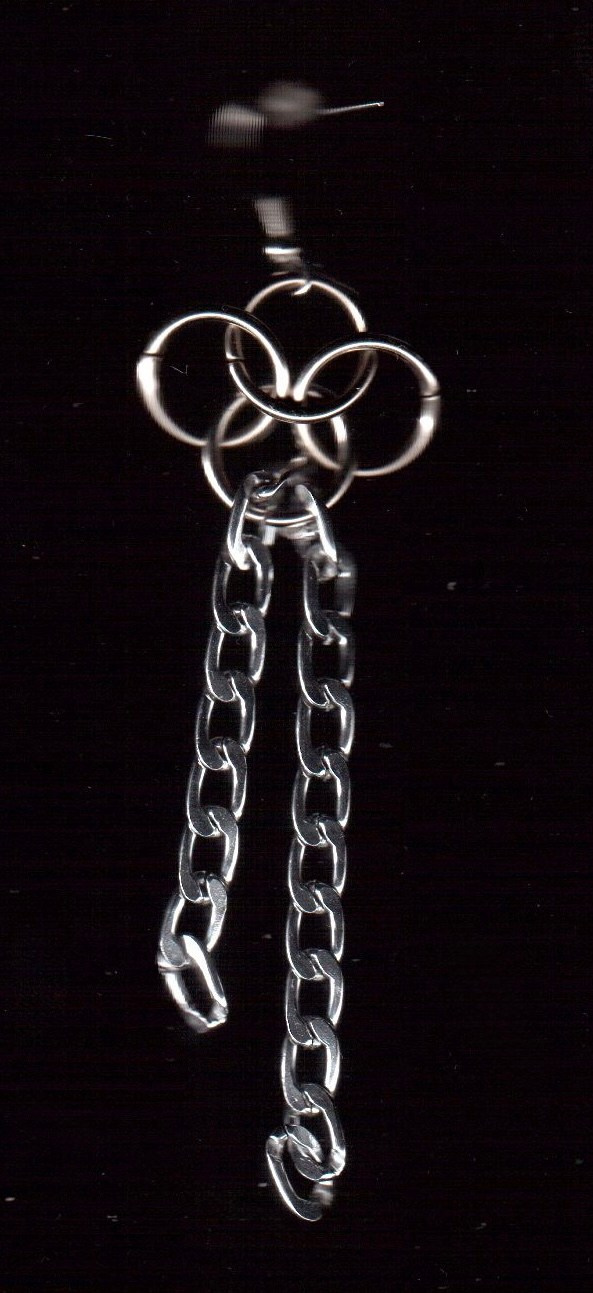 Сережки из кольчуги. Украшения из кольчуги в Москве Соня Спросонья