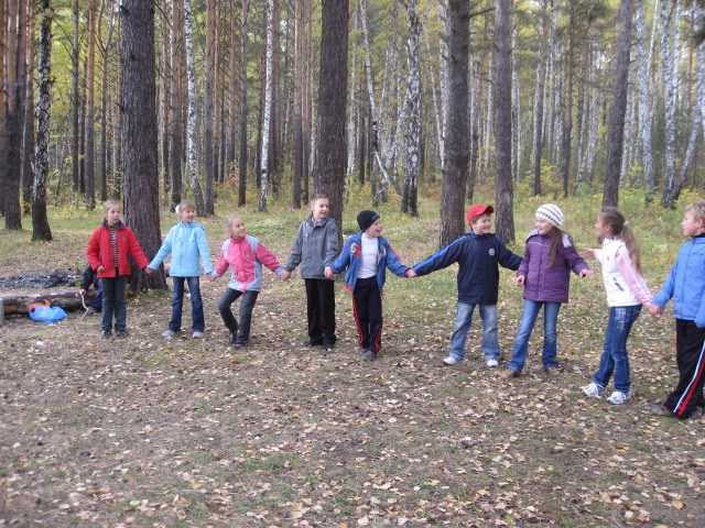 3 класс выезд в лес 21.09.2009. Семейный, Свадебный фотограф СПБ Питер— Романова Екатерина