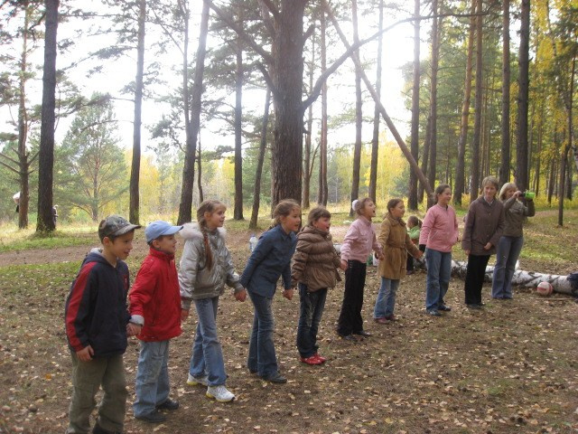 3 класс выезд в лес 21.09.2009. Семейный, Свадебный фотограф СПБ Питер— Романова Екатерина
