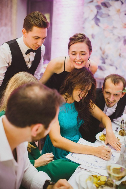 Настя и Максим | Банкет. Свадебный и семейный фотограф в Рязани Датская Ксения