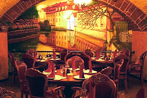 Restaurants. Archive. Interior designer Nataliia Iksanova