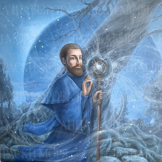 Мистик. Холст, масло. 50х50 см. 36 900 р.