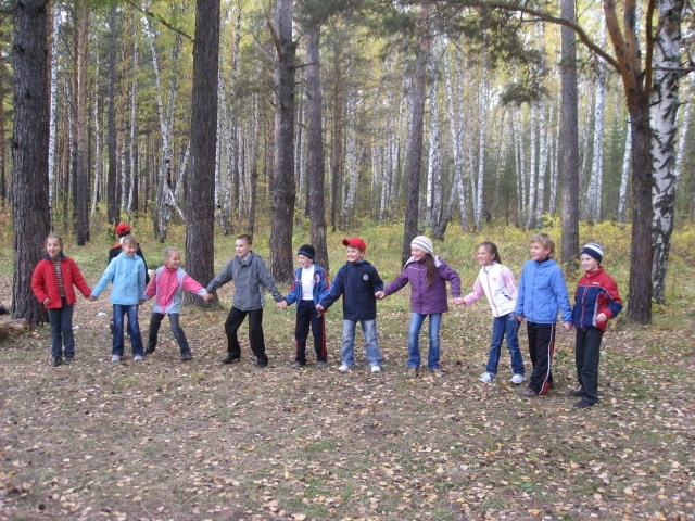 3 класс выезд в лес 21.09.2009. Семейный, Свадебный фотограф СПБ Питер— Романова Екатерина