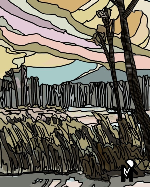 Миничкин Павел - пейзаж. Миничкин Павел. Миничкин Павел иллюстрации. Миничкин Павел компьютерная графика. 