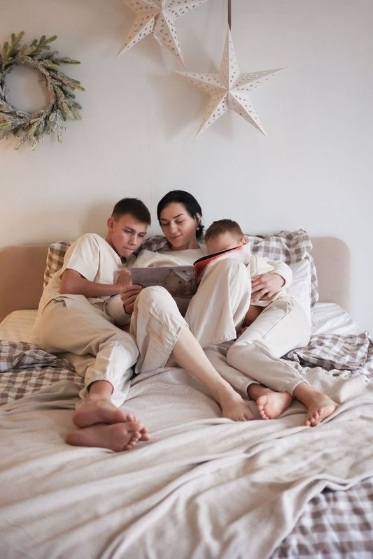 Новогодняя фотосесиия Альбина Тимур и Давид. Фотограф ANNA GEREIHAN