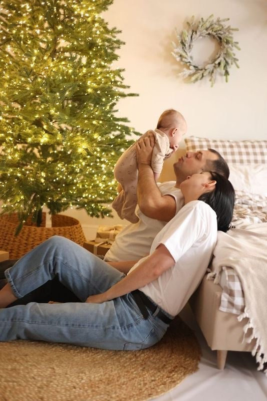 Новогодняя фотосессия. Надя, Денис и Макс. Фотограф ANNA GEREIHAN