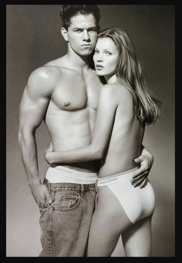 Обнажённая Кэйт Мосс 002. Юность. Кельвин Кляйн