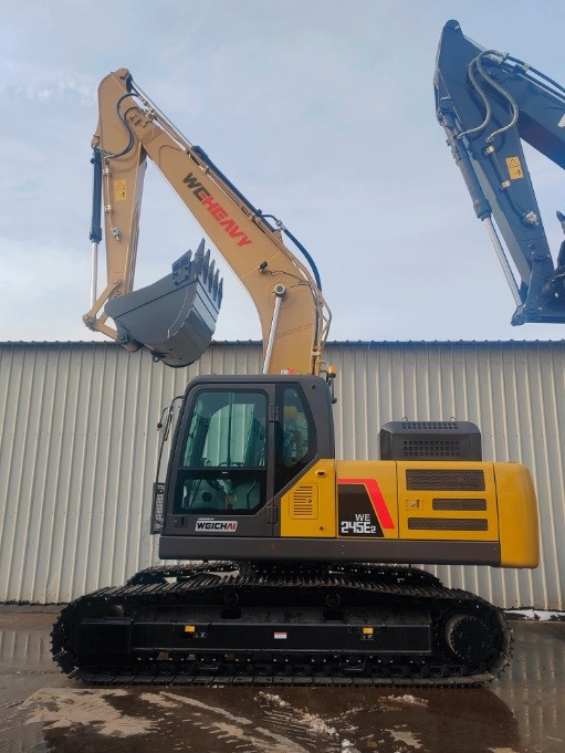 Фото гус. экс. Weheavy WE245E. Продажа и обслуживание грузовой техники и спецтехники в г. Новосибирск компания СТИ