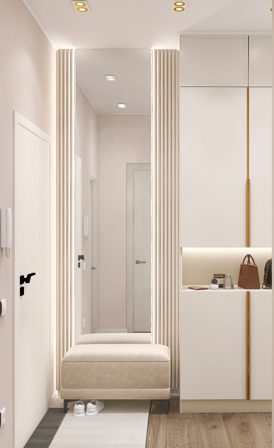 ЖК Северное сияние. Площадь 80 кв. м. Дизайнер интерьера в Новосибирске_Елена Сергеева