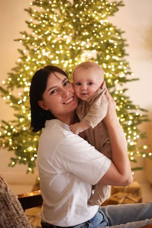 Новогодняя фотосессия. Надя, Денис и Макс. Фотограф ANNA GEREIHAN