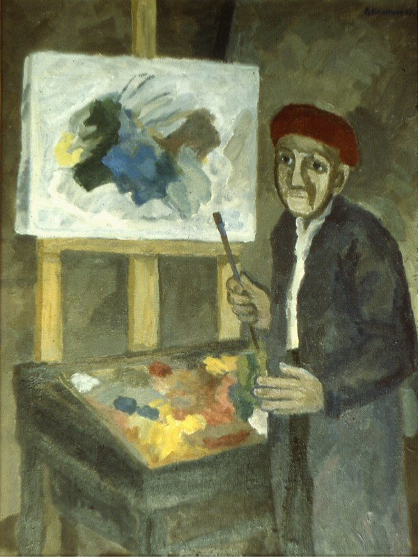 «Художник» 1997 год Тульский музей изобр.иск. Художник Величко Вадим Семёнович